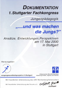 Broschüre zum Fachtag "Und was machen die Jungs?"